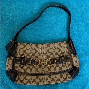 Coach Signature Brown Purse Style No E0794-11277